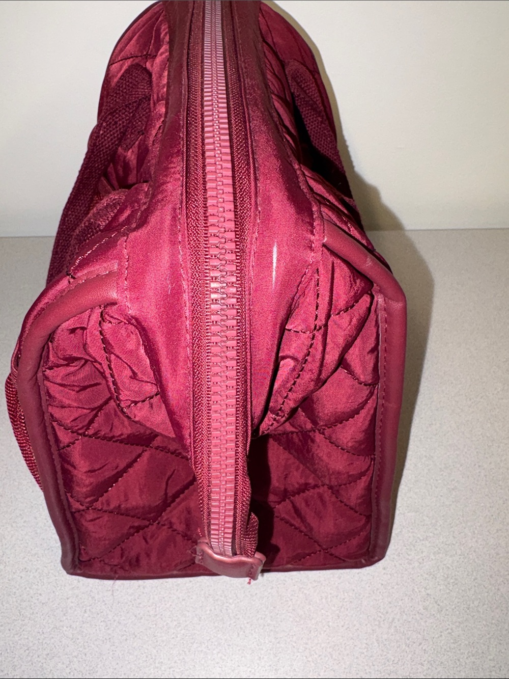 Poppy & Peonies Commuter Backpack and The Lunch Bag in Berry Work/School/Travel - Picture 14 of 16